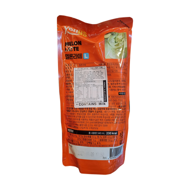 GS25 Melon Latte 멜론라떼 340ml