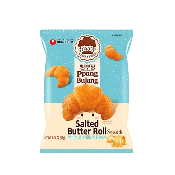 NONGSHIM Salt bread snack 빵부장 소금빵 55g