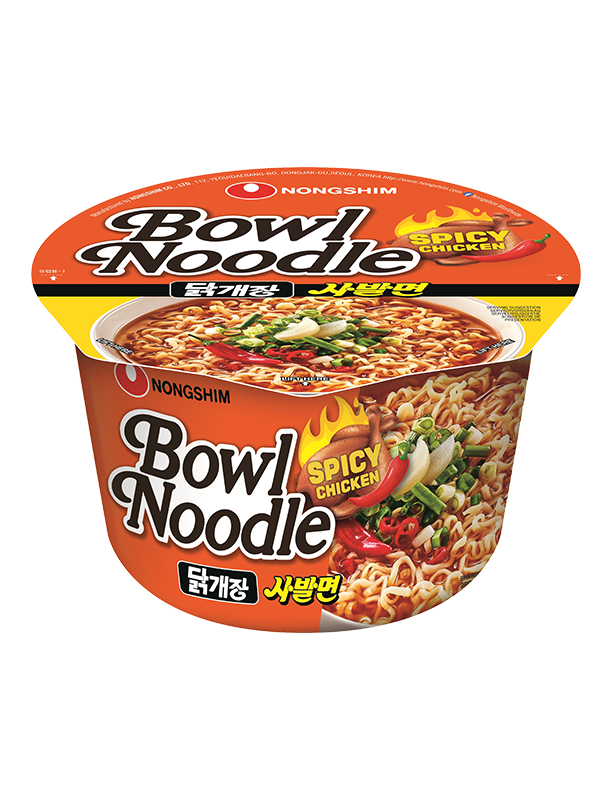 NONGSHIM Spicy chicken flavor big bowl 닭개장 사발면 큰 컵 100g
