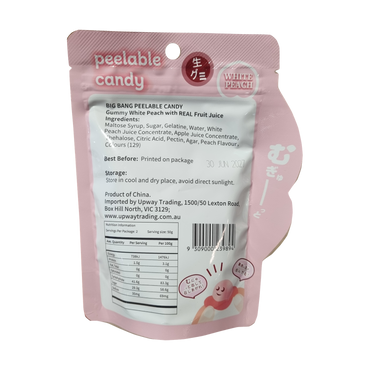 BIGBANG Peelable Candy Peach 빅뱅 캔디 복숭아 100g