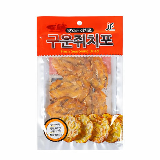 JINJUFOOD Roasted leatherfish 구운 쥐치포 40g