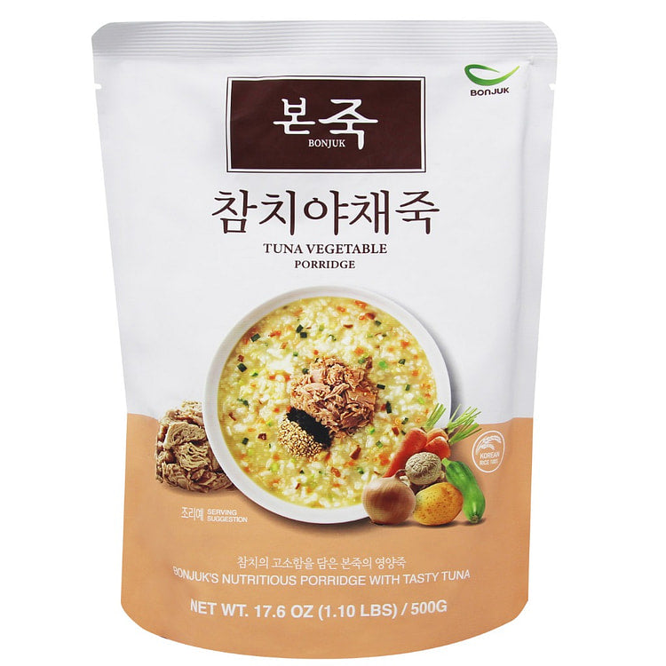 BONJUK Vege & tuna porridge 참치야채죽 500g