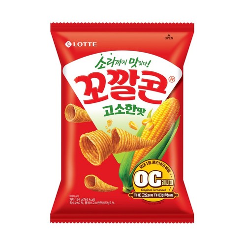 롯데 꼬깔콘 고소한맛 134g
