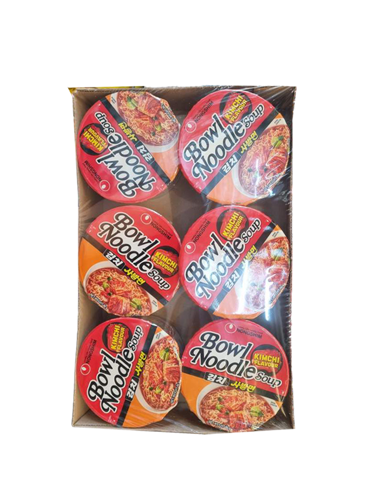NONGSHIM Kimchi Noodle Bowl 김치사발면 86G*6