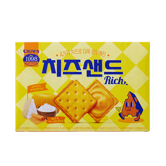 CROWN Cheese sand rich 치즈샌드 리치 180g