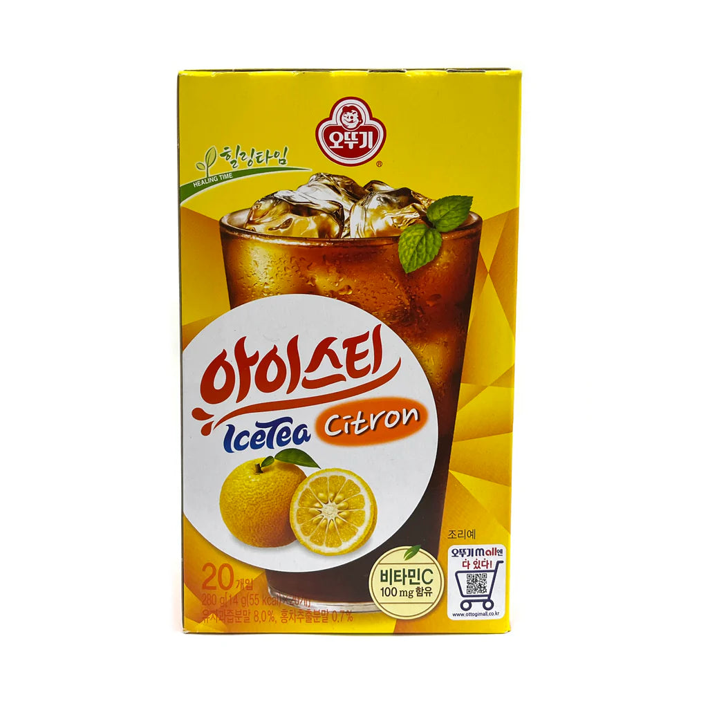OTTOGI Ice tea citron 아이스티 유자 14g*20tb