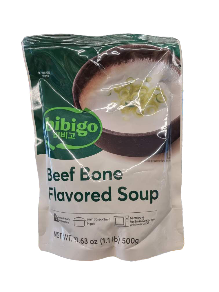 Bibigo Beaef Bone Flavored Soup(Pouch) 사골곰탕 500g