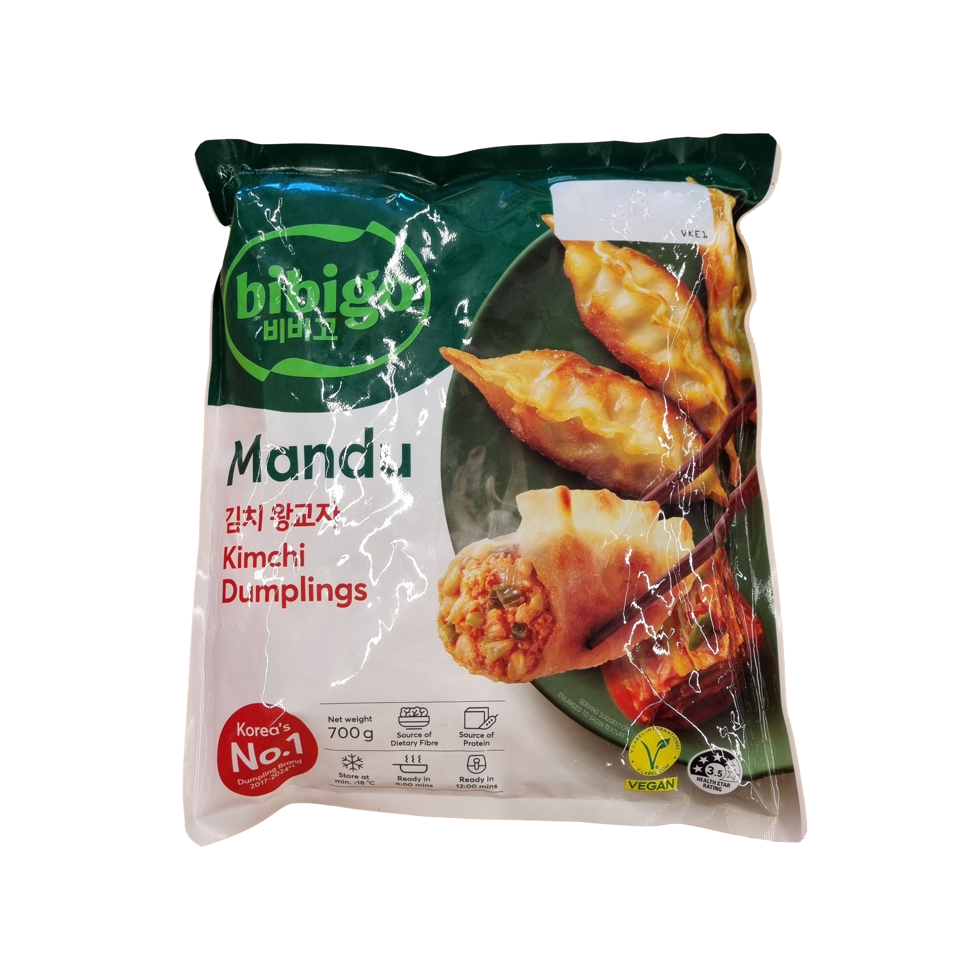 BIBIGO Kimchi mandu 비비고 김치 왕교자 700g