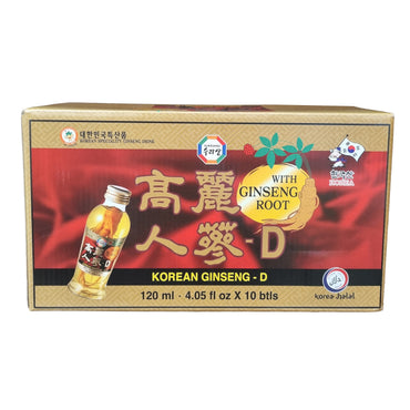 SURASANG Korean Ginseng Drink 인삼뿌리드링크 120ml