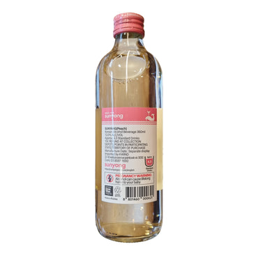 SUNYANG Sunyang soju peach 선양소주 복숭아 360ml