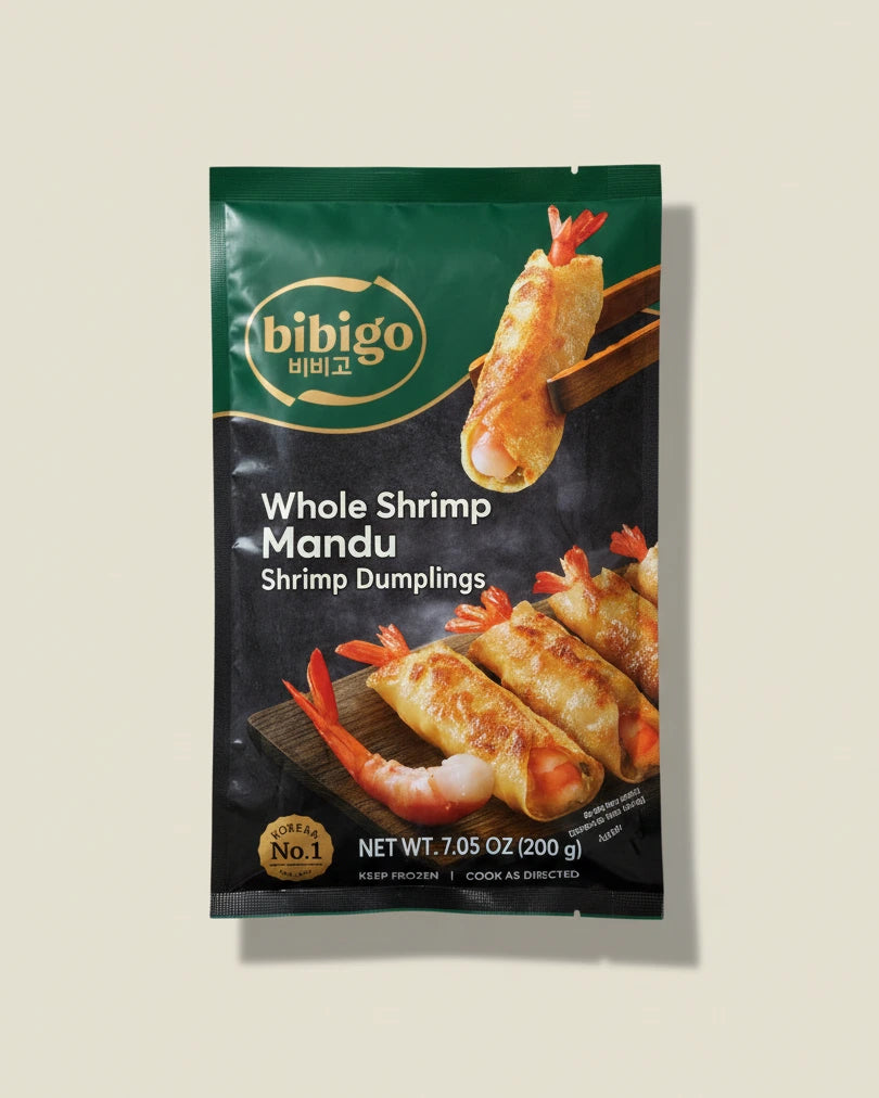 BIBIGO Whole shrimp mandu 비비고 통새우 만두 200g