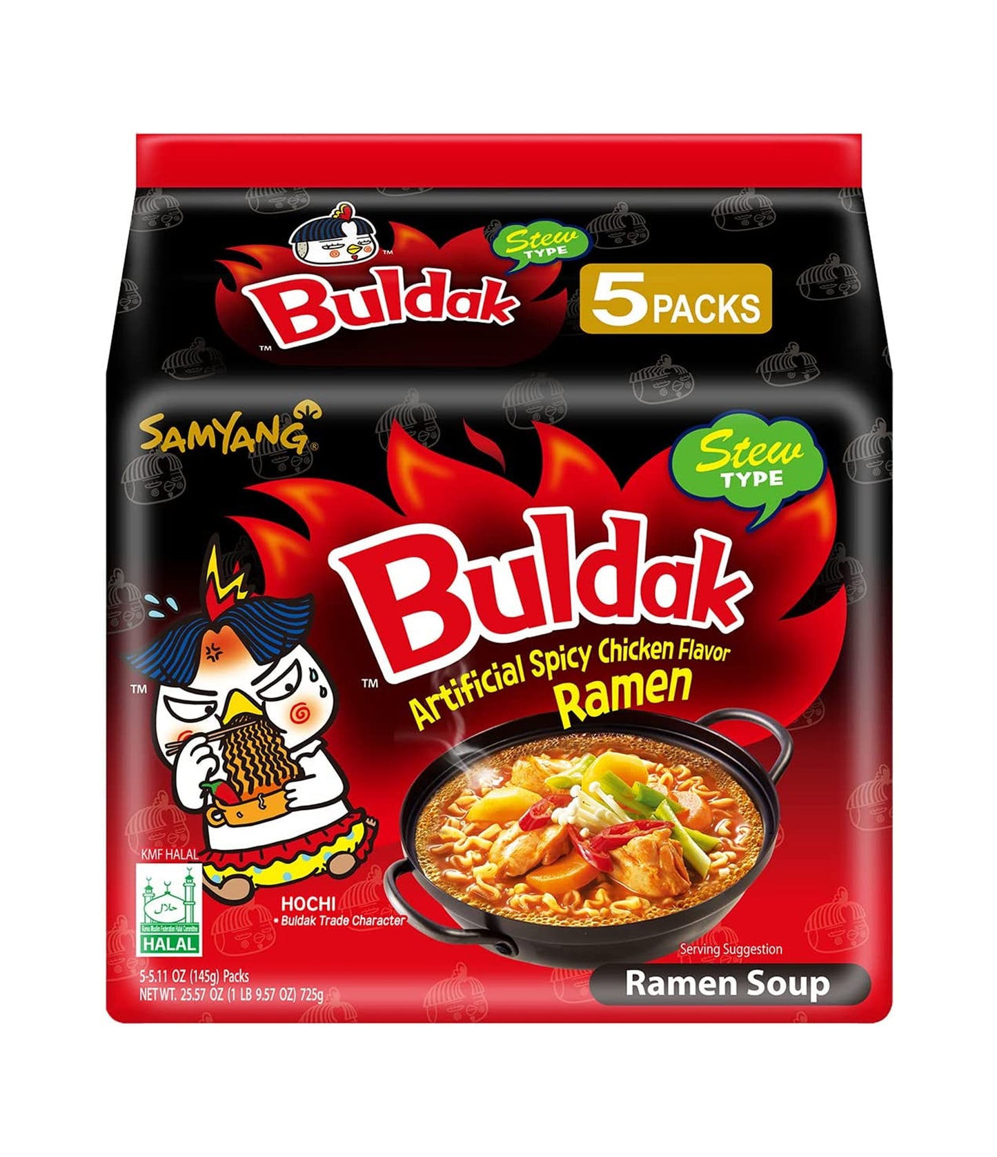 SAMYANG Spicy Chicken Noodle Soup 불닭볶음탕면