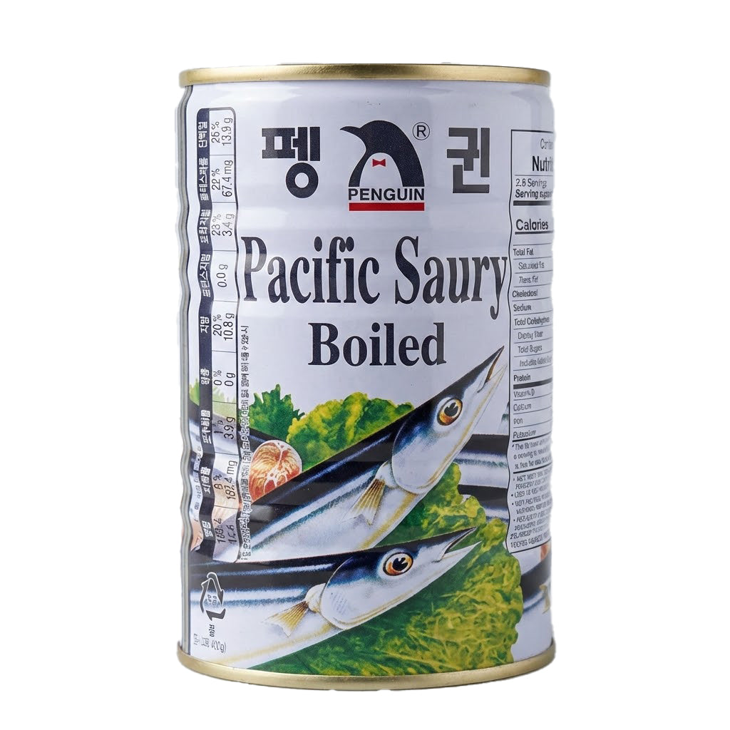 PENGUIN Canned pacific saury 꽁치 캔 400g