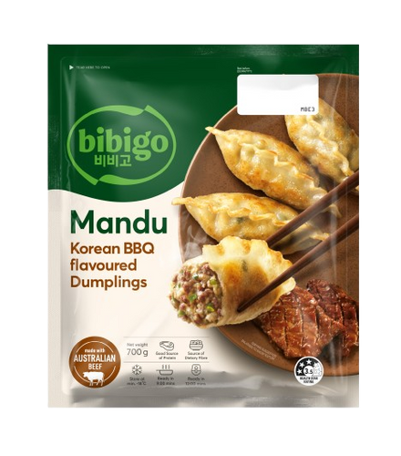 BIBIGO Korean bbq mandu 갈비 왕교자 700g
