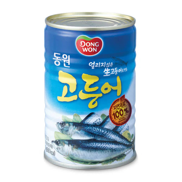 DONGWON Mackerel canned 400g 고등어 캔 400g