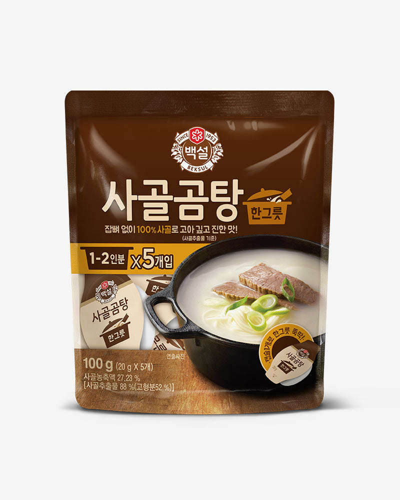 Beksul Beef bone soup stock 사골곰탕(캡슐) 100g