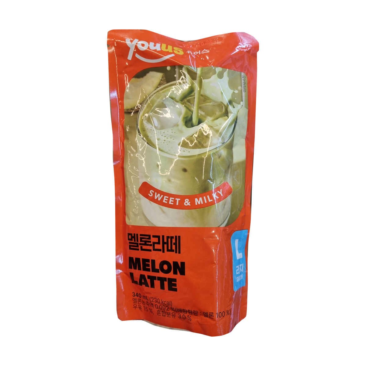 GS25 Melon Latte 멜론라떼 340ml