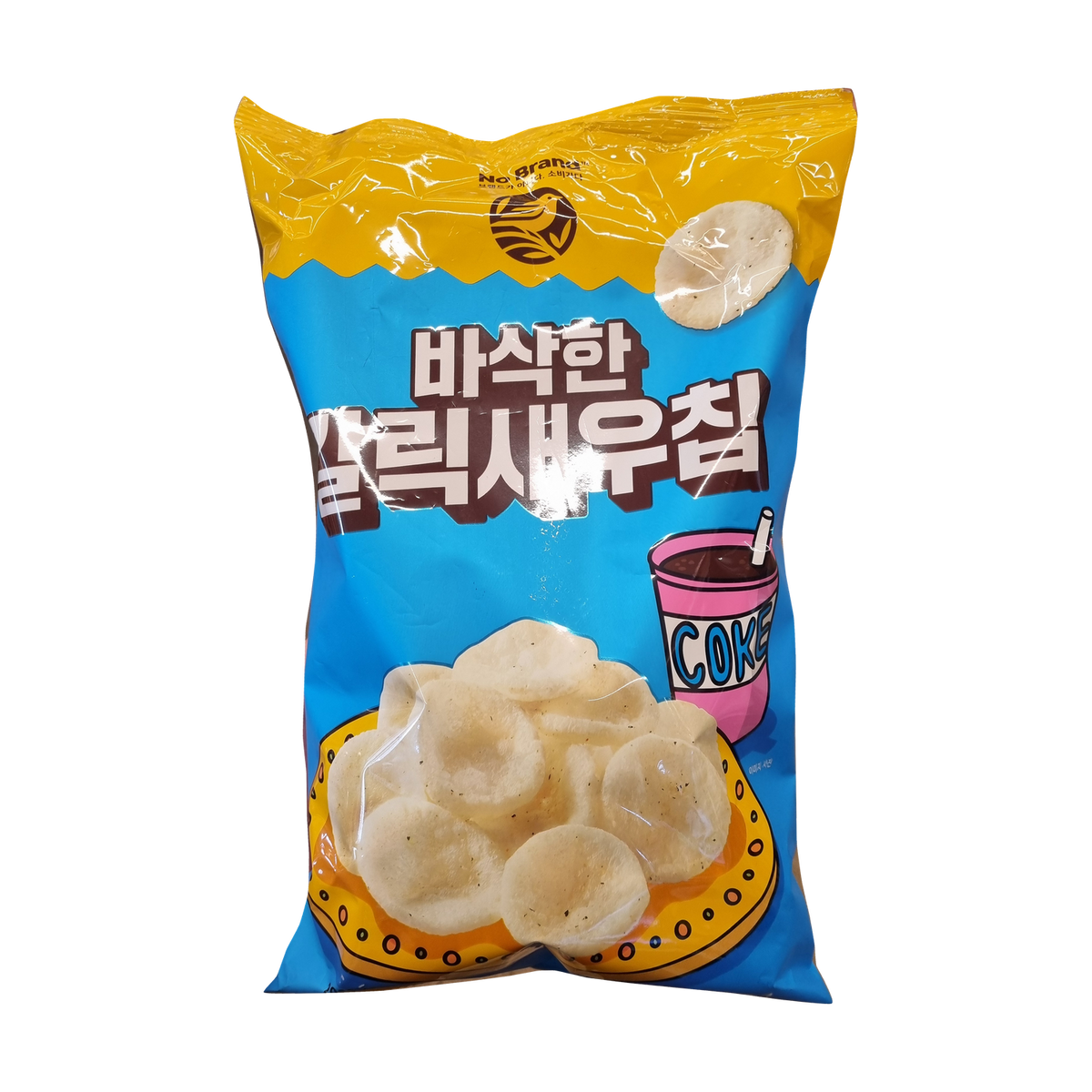 NOBRAND Garlic Flavor Shrimp Chips 바삭한 갈릭 새우칩 155g