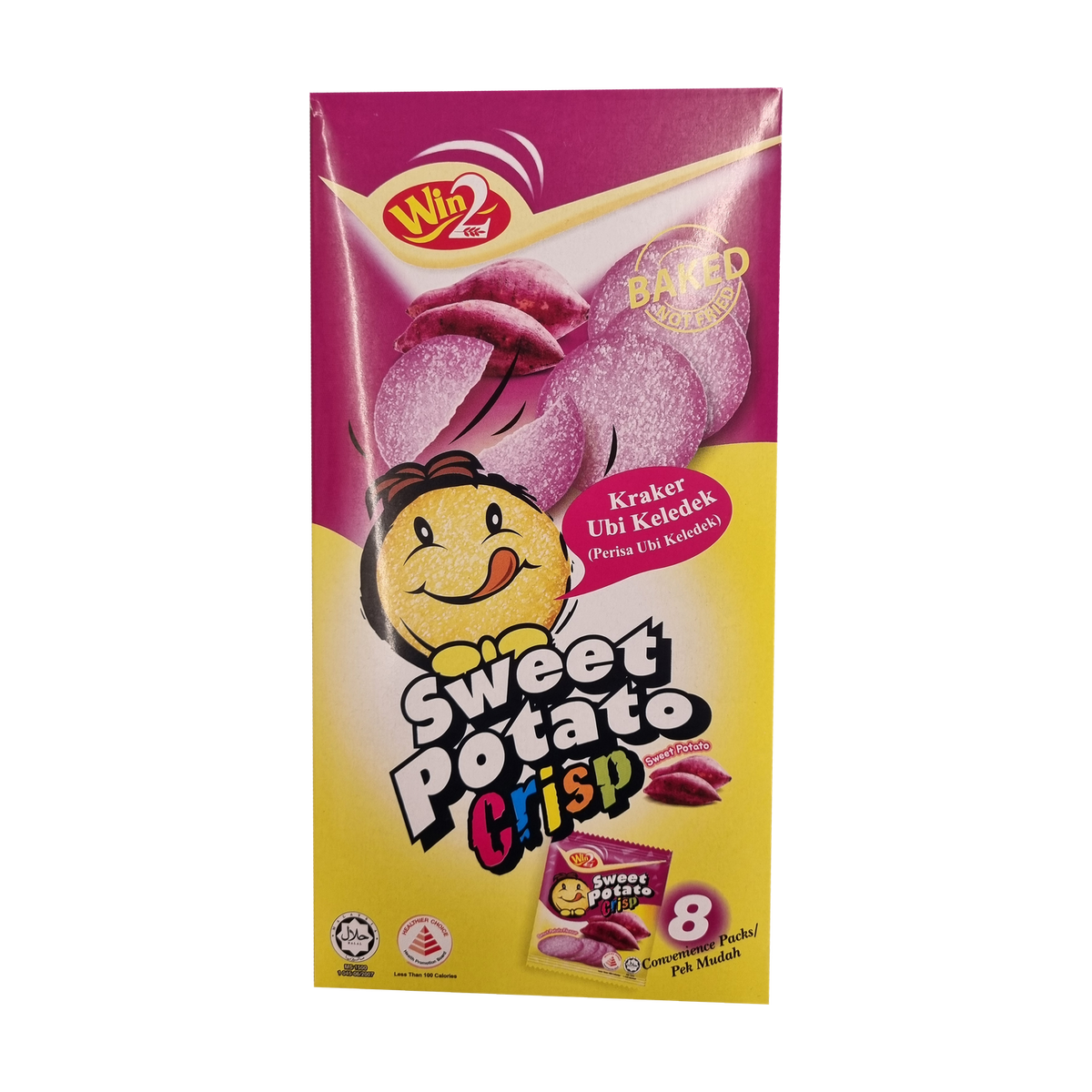 ETC Win2 Potato Crisp Sweet Potato 윈투 포테이토 크리스프 고구마 20g*8