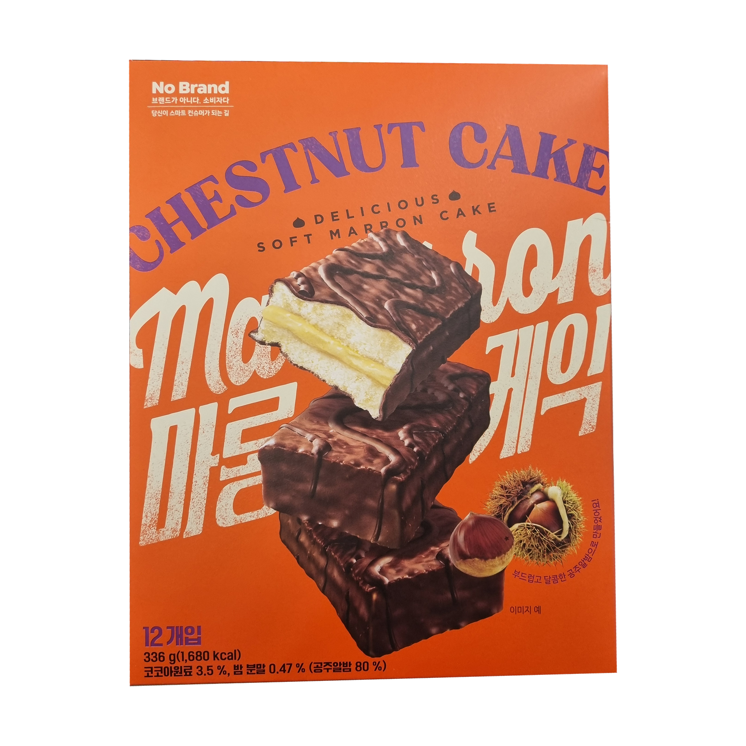 NOBRAND Marron Cake 마롱 케이크 336g