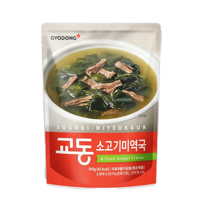 GYODONG Beef seaweed soup 소고기미역국 500g