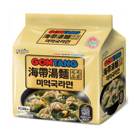 PALDO Gomtang seaweed noodle multi 곰탕 미역국라면 멀티팩 110g*4