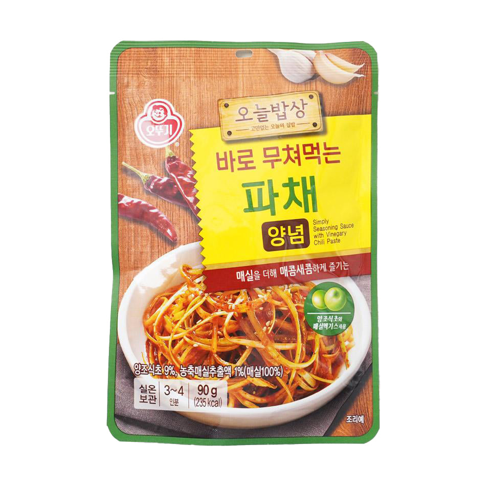 OTTOGI Seasoning Sauce With Vinegary Chilipaste 바로 무쳐먹는 파채양념 90g
