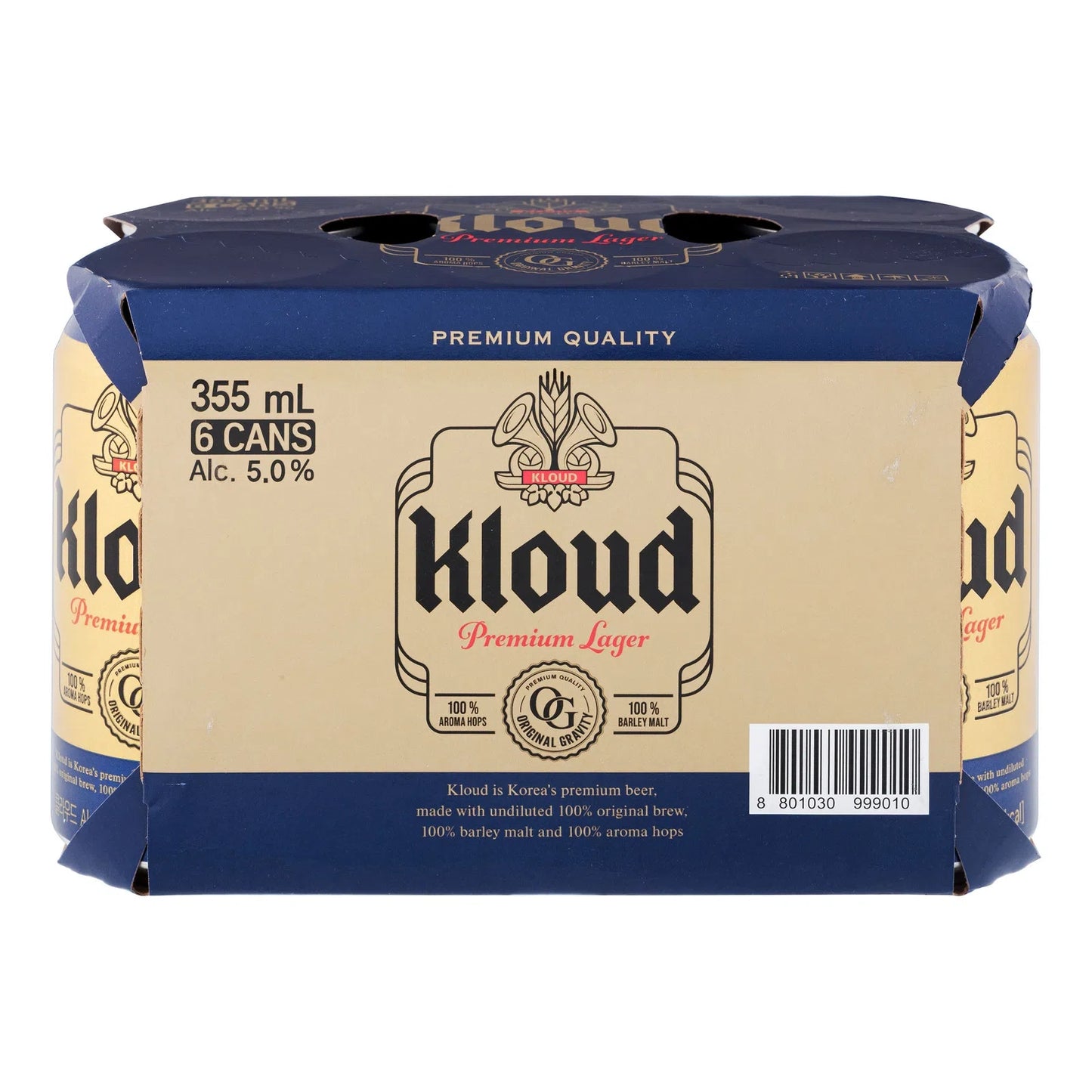 LOTTE Kloud beer Can 클라우드 355ml*6pack