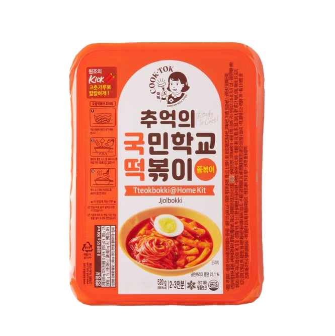 PALDO Paldo jjolbokki 국민학교 쫄볶이 520g