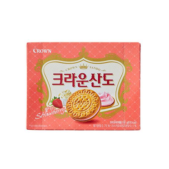 CROWN Sando strawberry 크라운산도 딸기 161g