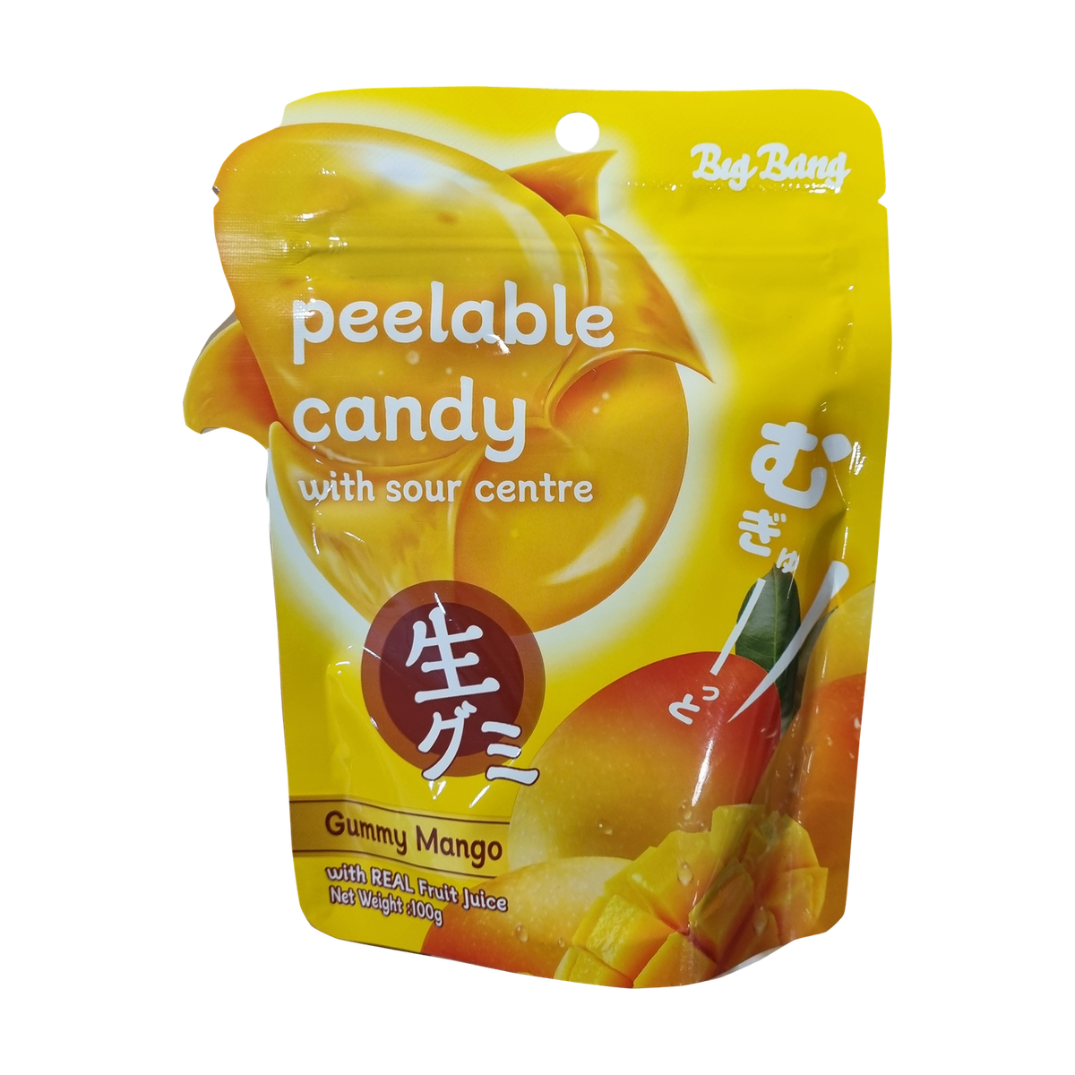 BIGBANG Peelable Candy Mango 빅뱅 캔디 망고 100g