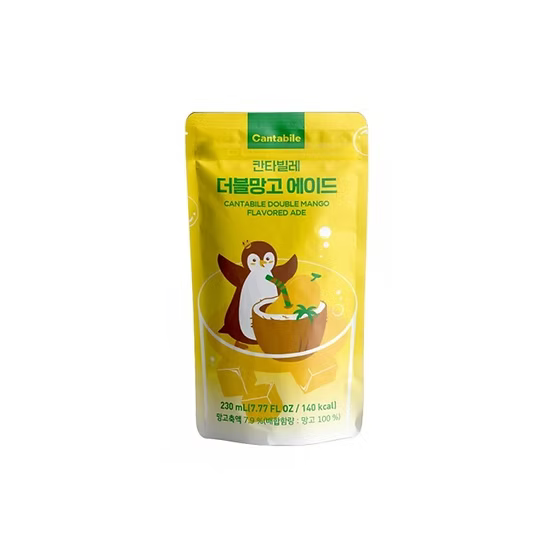 CANTABILE Double mango ade Pouch 더블망고 에이드 230ml