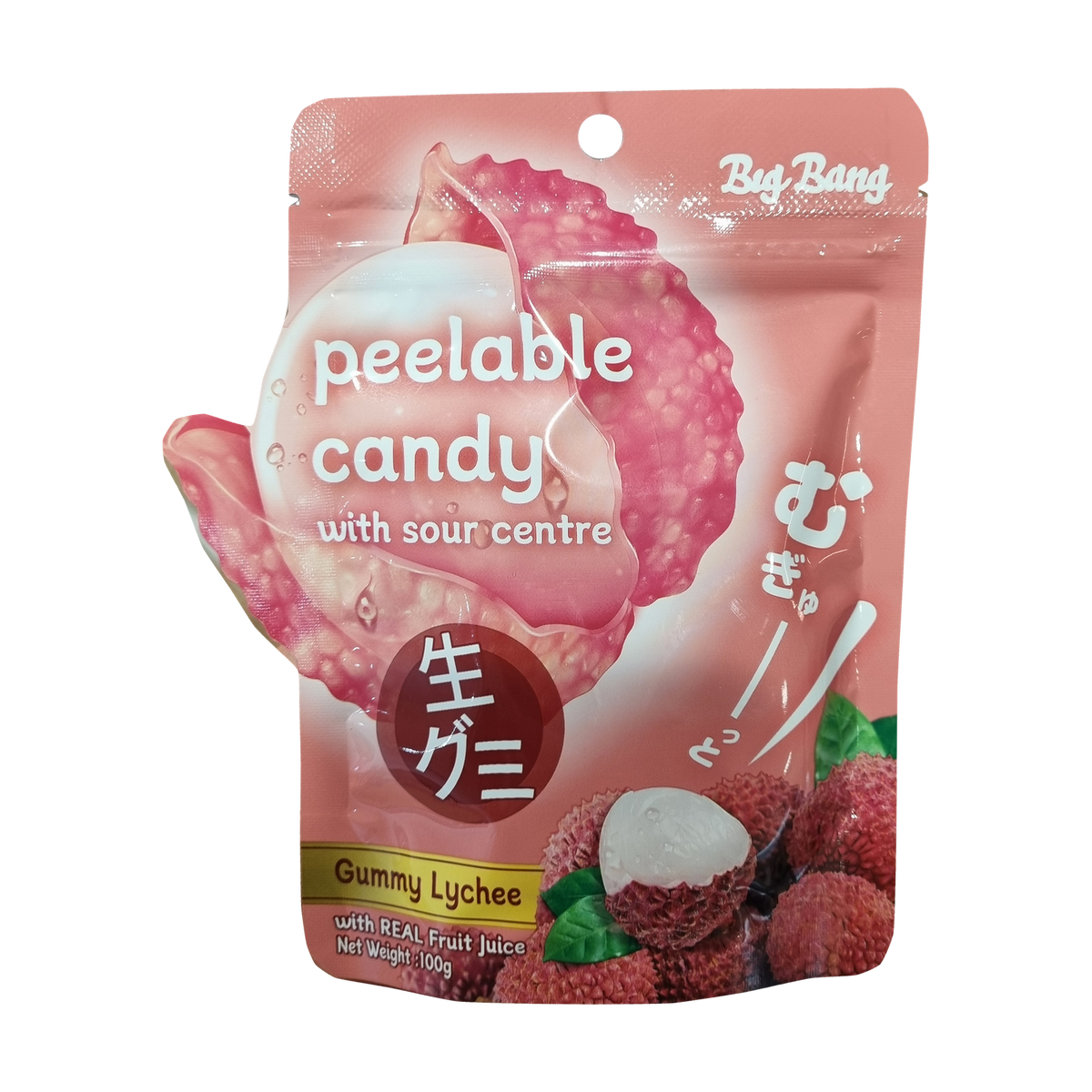 BIGBANG Peelable Candy Lychee 빅뱅 캔디 라이치 100g