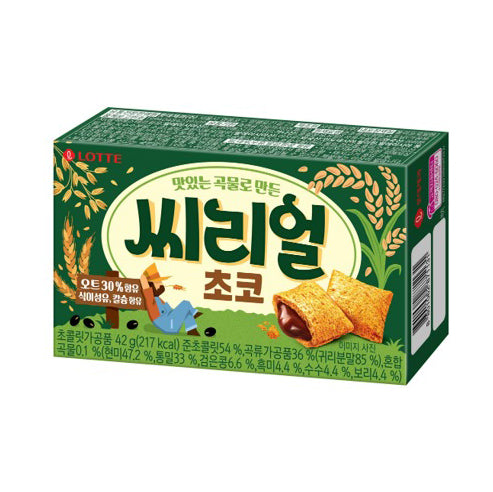 LOTTE Cereal choco 씨리얼 초코 42g