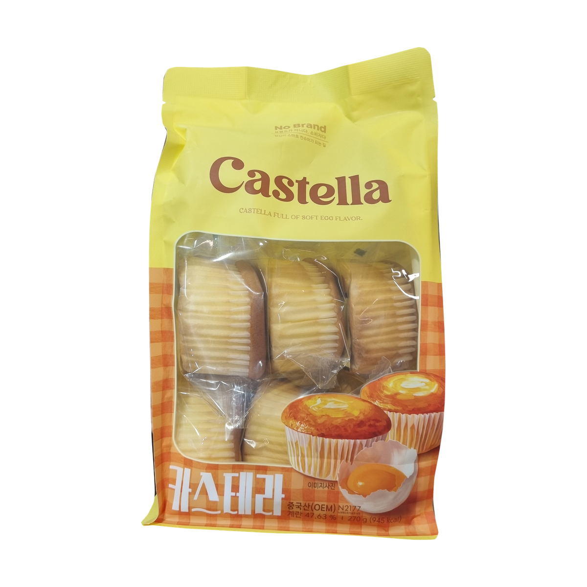 NOBRAND Castella Cake 카스테라 270g