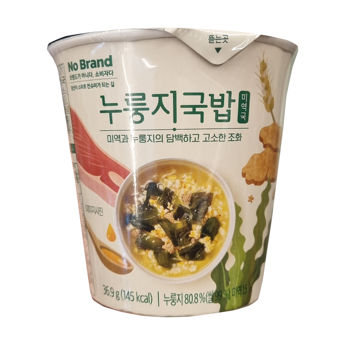 NOBRAND Nurungji Soup Seaweed Soup 누룽지 국밥 미역국 36.9g