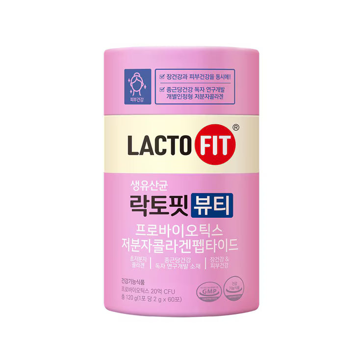 JONGGEUNDANG Lacto-fit beauty 락토픽 생 유산균 뷰티 2g*60