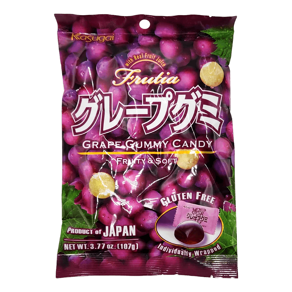 KASUGAI Gummy grape 107g