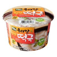 BAEKJAE Rice cake soup cup 즉석 우리쌀 떡국 컵 163g