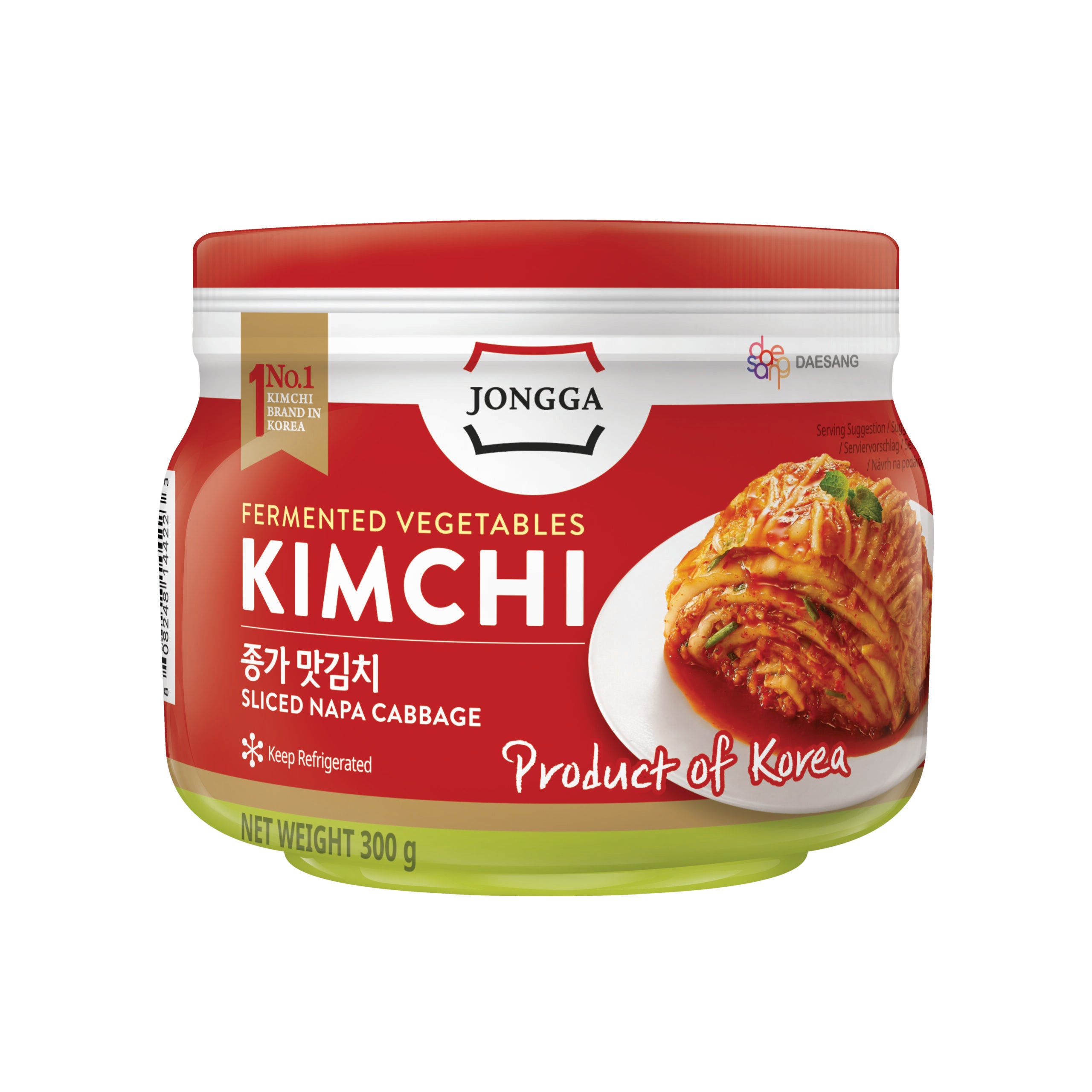 JONGGA Cutted Kimchi [Pet] 맛김치