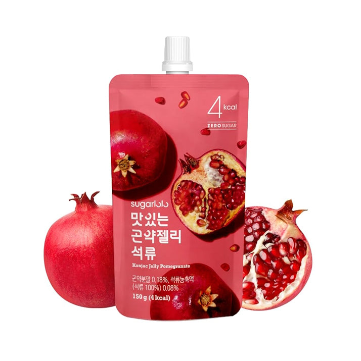 SUGARLOLO Konjac jelly pomegranate 곤약젤리 석류 150g