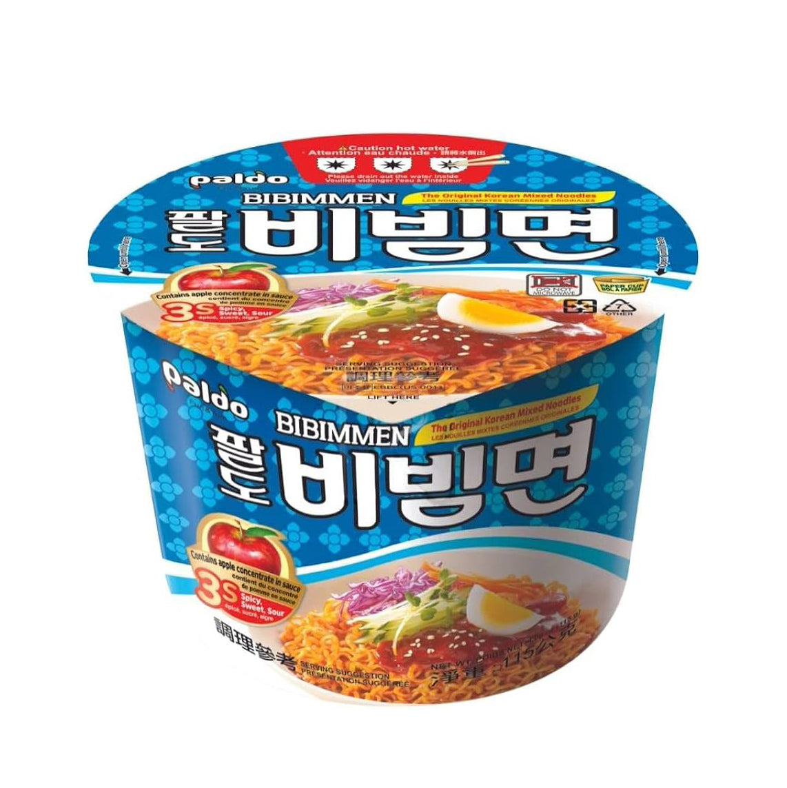 PALDO 비빔면 큰 컵 115g