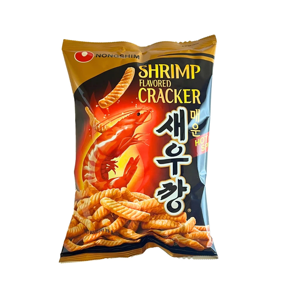 NONGSHIM Hot shrimp cracker 매운 새우깡 75g