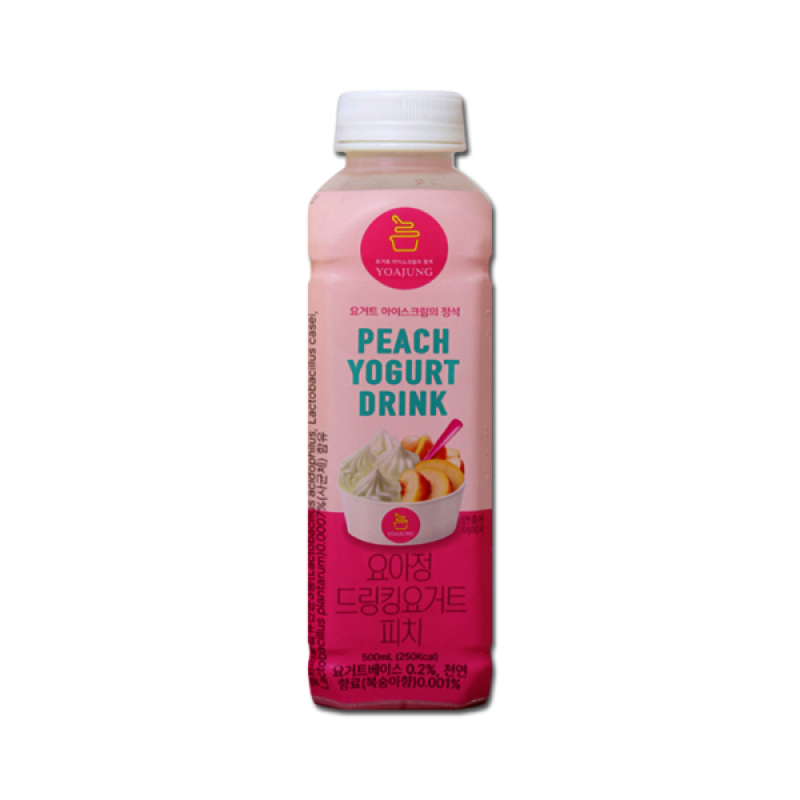 YOAJUNG Yoajung drinking yogurt peach 요아정 드링킹 요거트 복숭아 500ml