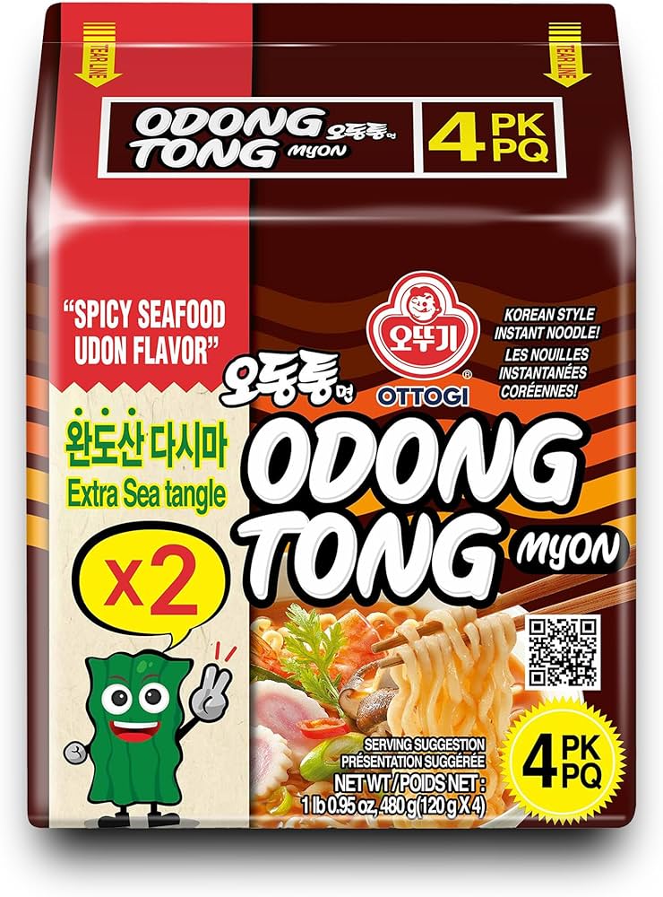 오뚜기 오동통면 멀티 120g*4