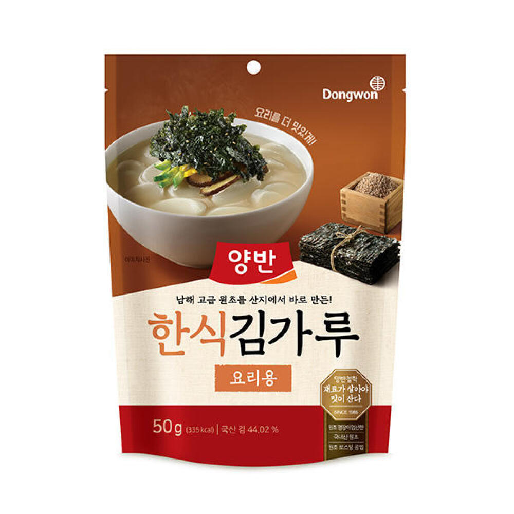 DONGWON Premium seasoned laver flake 한식 김가루 요리용 50g