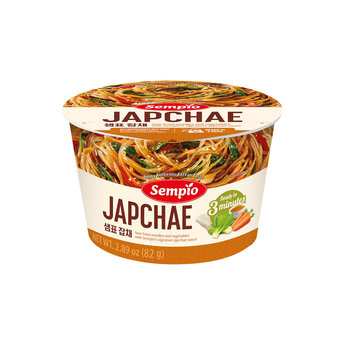 SEMPIO Japchae cup 잡채 컵 82g