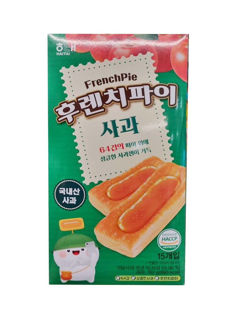 HAITAI French Pie Apple 후렌치파이 사과 192g