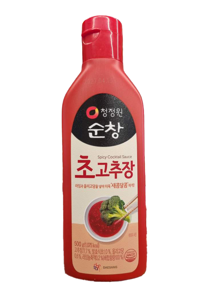 Chung Jung One Vinegar Hot Red Pepper Paste [Tube] 순창 초고추장 500g