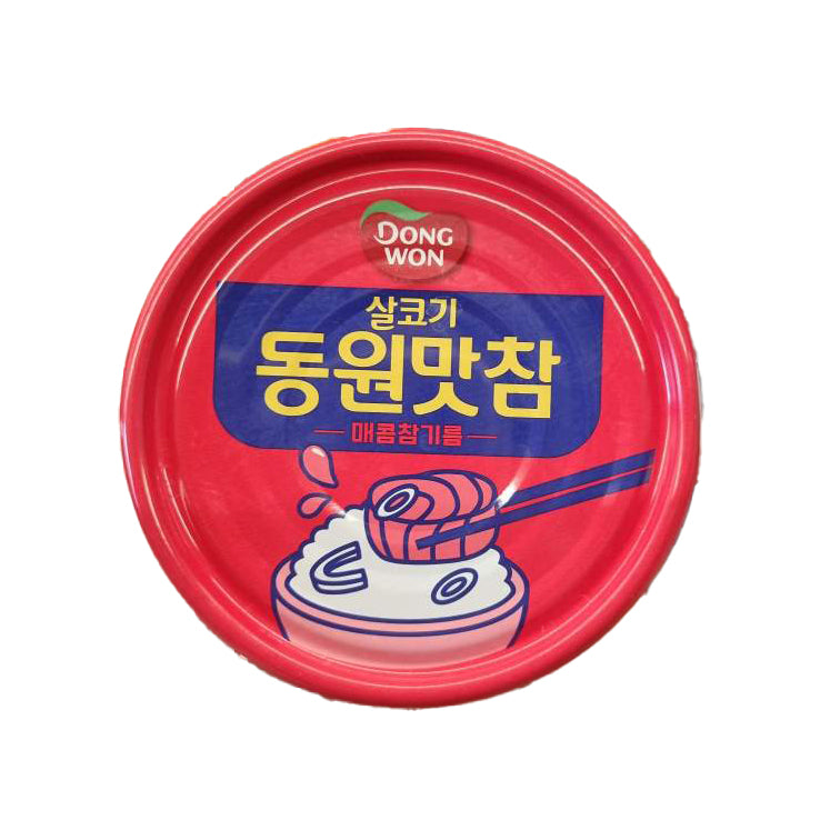Dongwon Sesame Oil Tuna(Hot) 맛참(매콤참기름) 135g